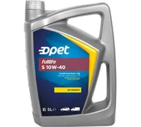 Синтетическое моторное масло OPET Fulllife S 10W-40, CF/SM/SN, 5л 601439957