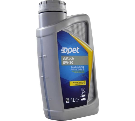 Синтетическое моторное масло OPET Fullmax 5W-40 SN, 1 л 601214806