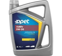 Синтетическое моторное масло OPET Fulllife 5W-30 SN GF-5, 4л 601350320