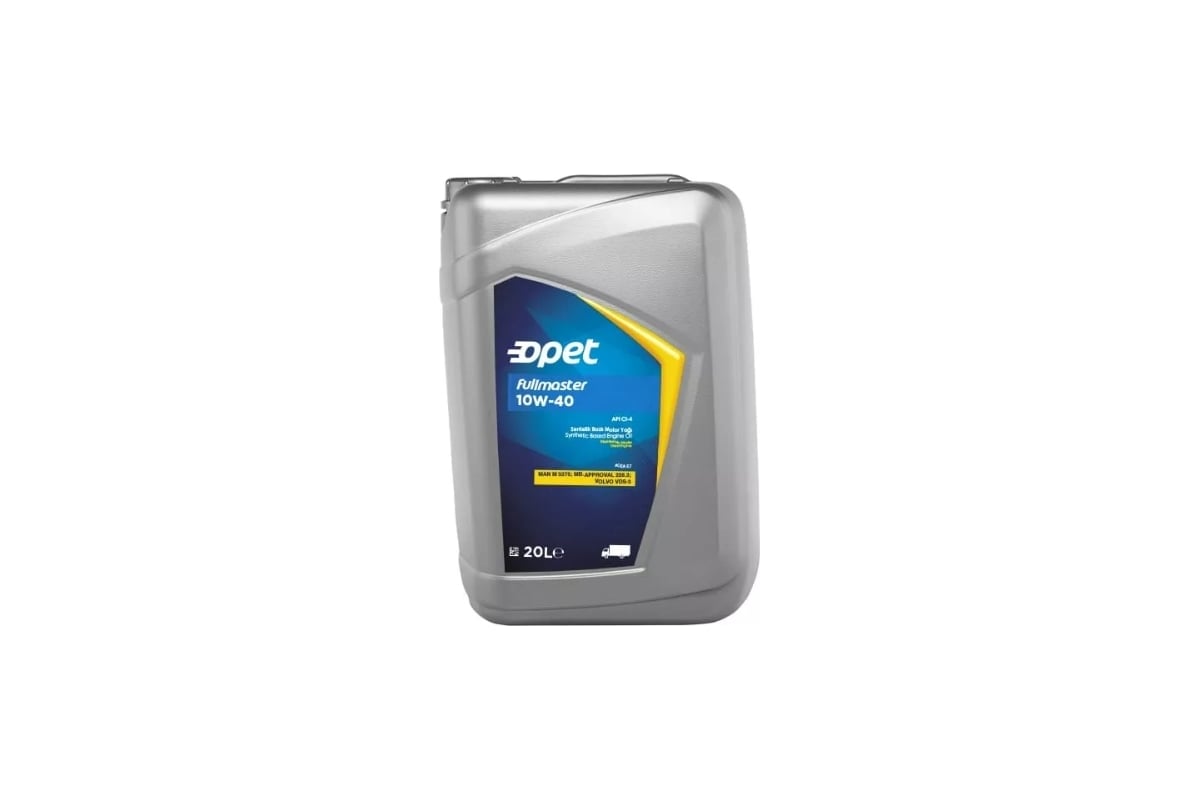 Синтетическое моторное масло OPET Fullmaster 10W-40 CI-4 E7, 20л ...
