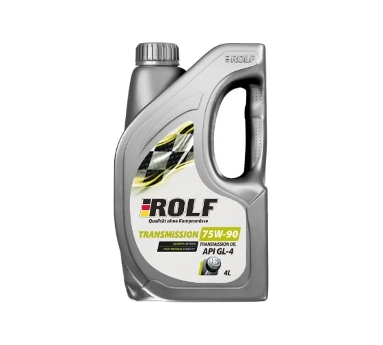 Трансмиссионное масло Rolf Transmission полусинтетическое, SAE 75W-90, API GL-4, 4 л, пластик 322743 1