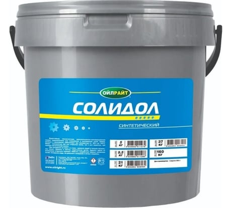 Синтетический солидол OILRIGHT 9.5 кг 6018