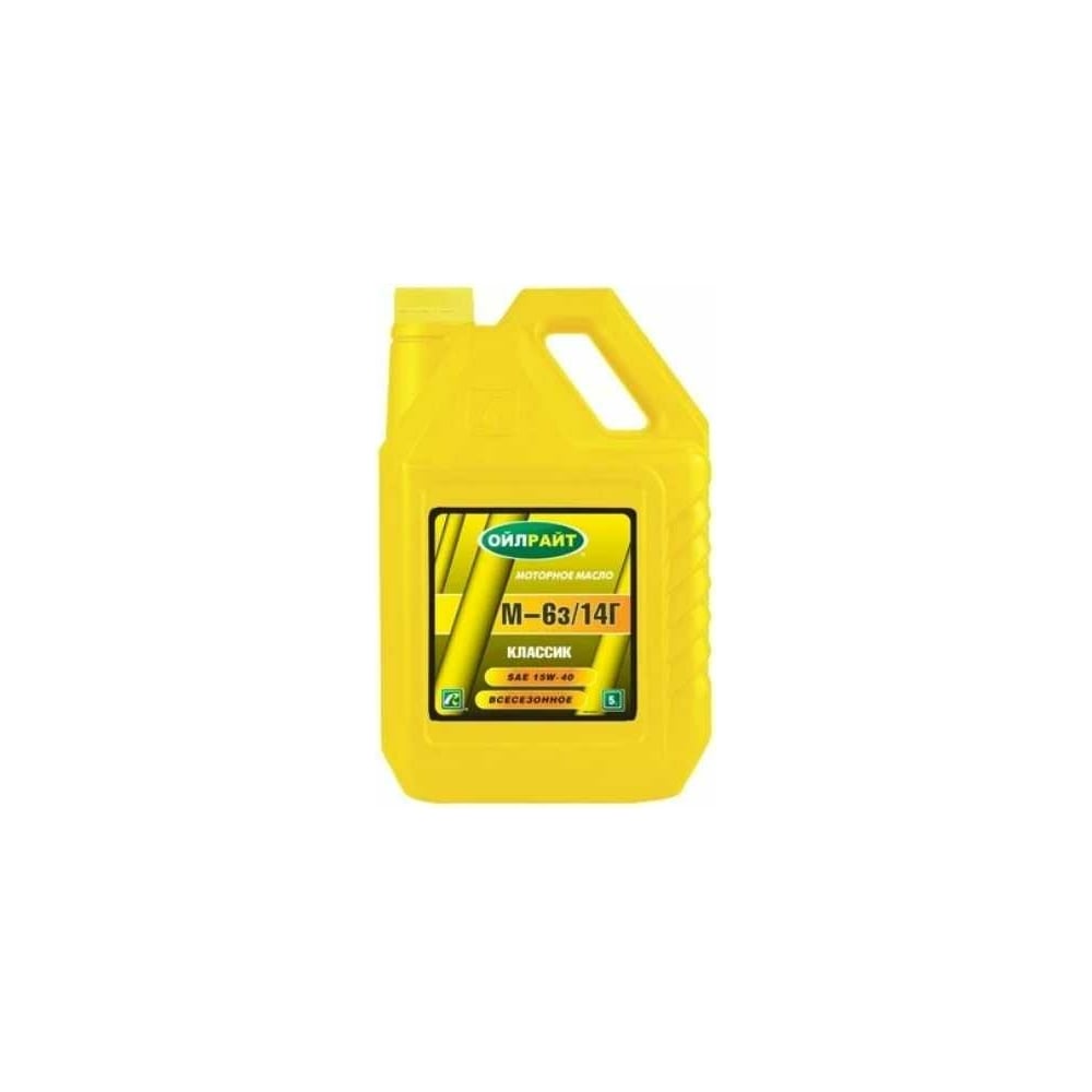 Моторное масло OILRIGHT М6з-14Г, 5 л 2360 - выгодная цена, отзывы ...