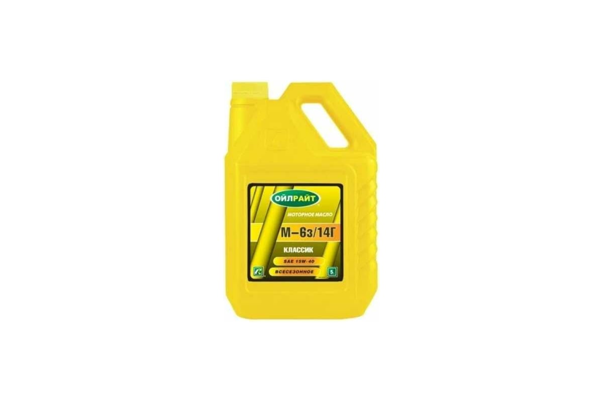 Моторное масло OILRIGHT М6з-14Г, 5 л 2360 - выгодная цена, отзывы ...
