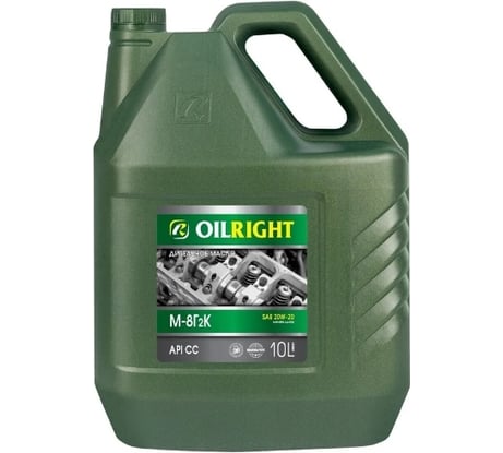 Моторное масло OILRIGHT М8Г2К 10 л 2489