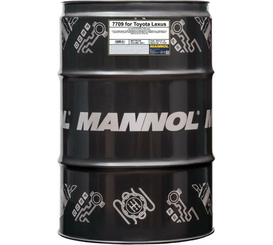 Моторное масло MANNOL FOR TOYOTA LEXUS синтетическое, 5W30, 208 л 1200