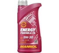Моторное масло MANNOL ENERGY FORMULA синтетическое, C4, 5W-30, 1 л 79171