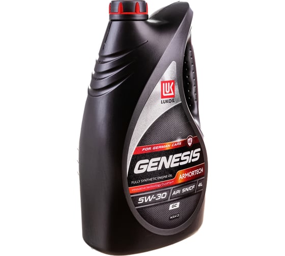 Моторное масло Лукойл GENESIS ARMORTECH GC 5W-30, 4 л 3149300