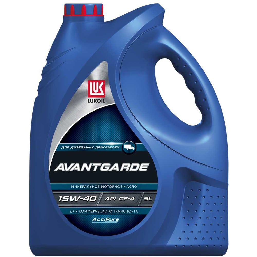 МАСЛО ЛУКОЙЛ АВАНГАРД SAE 15W40 CF-4/SG, 5 ЛИТРОВ