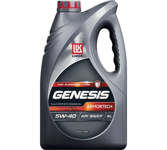 Масло Лукойл GENESIS ARMORTECH 5W-40, 4 л 2218832 1