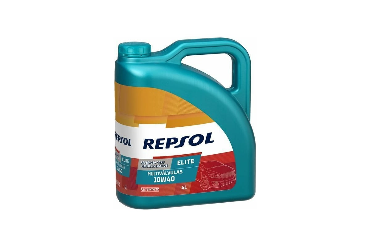 Синтетическое моторное масло REPSOL ELITE MULTIVALVULAS 10W40 A3/B4 SN/CF,  4л 6062/R 6062R