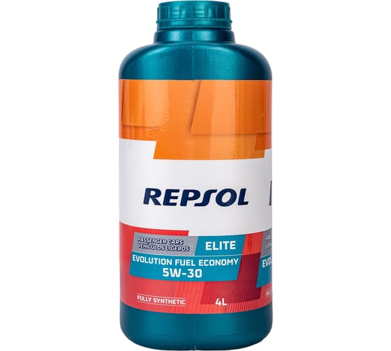Синтетическое моторное масло REPSOL ELITE EVOLUTION FUEL ECONOMY 5W30 C2/PSA 4л 6048/R 6048R