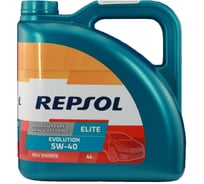 Синтетическое моторное масло REPSOL ELITE EVOLUTION 5W40 A3/B4/C3 4л 6052/R 6052R