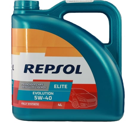 Синтетическое моторное масло REPSOL ELITE EVOLUTION 5W40 A3/B4/C3 4л 6052/R 6052R