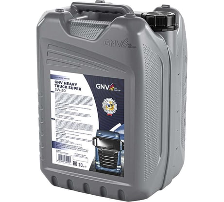 Моторное масло GNV Heavy Track Super 5W-30, ACEA E4/E7, MB 228.5, канистра 20 л GHT1011441011110530020