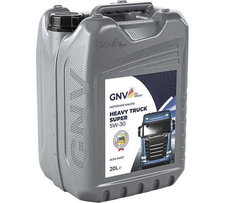 Моторное масло GNV Heavy Track Super 5W-30, ACEA E4/E7, MB 228.5, канистра 20 л GHT1011441011110530020