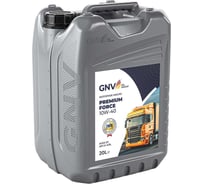 Масло моторное GNV Premium Force 10W-40 CI-4/SL, ACEA E7, для грузовиков, 20 л GPF1011404014511040020