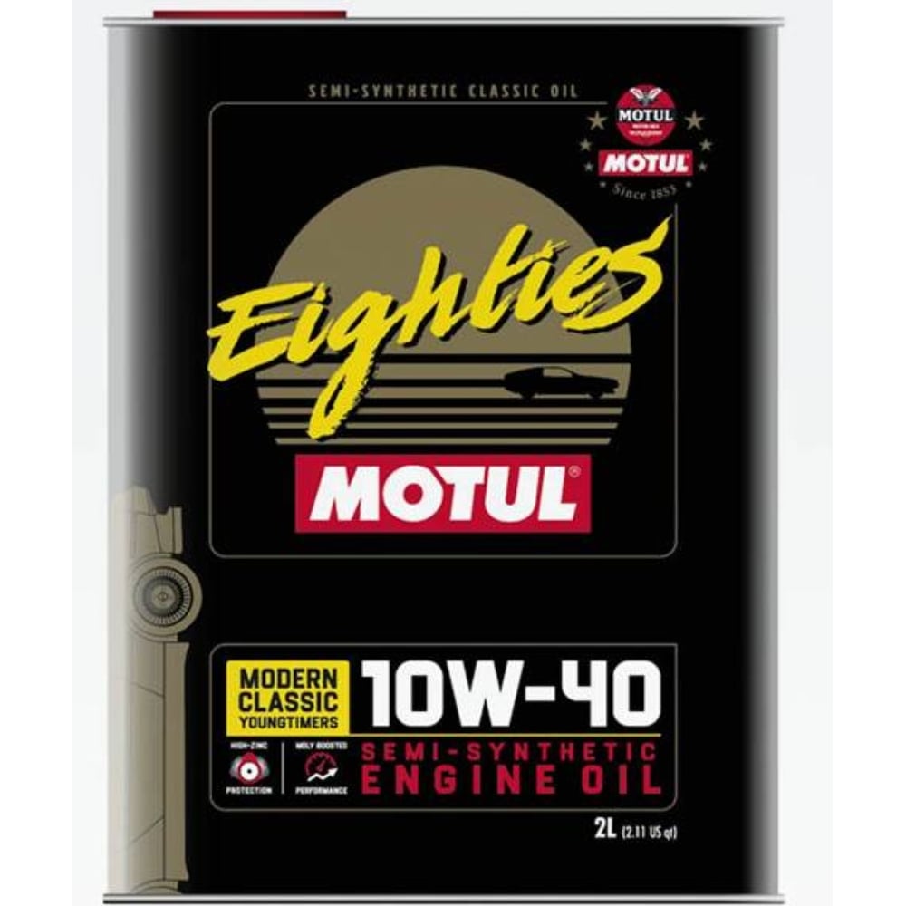 Всесезонное моторное масло MOTUL CLASSIC EIGHTIES полусинтетическое ...