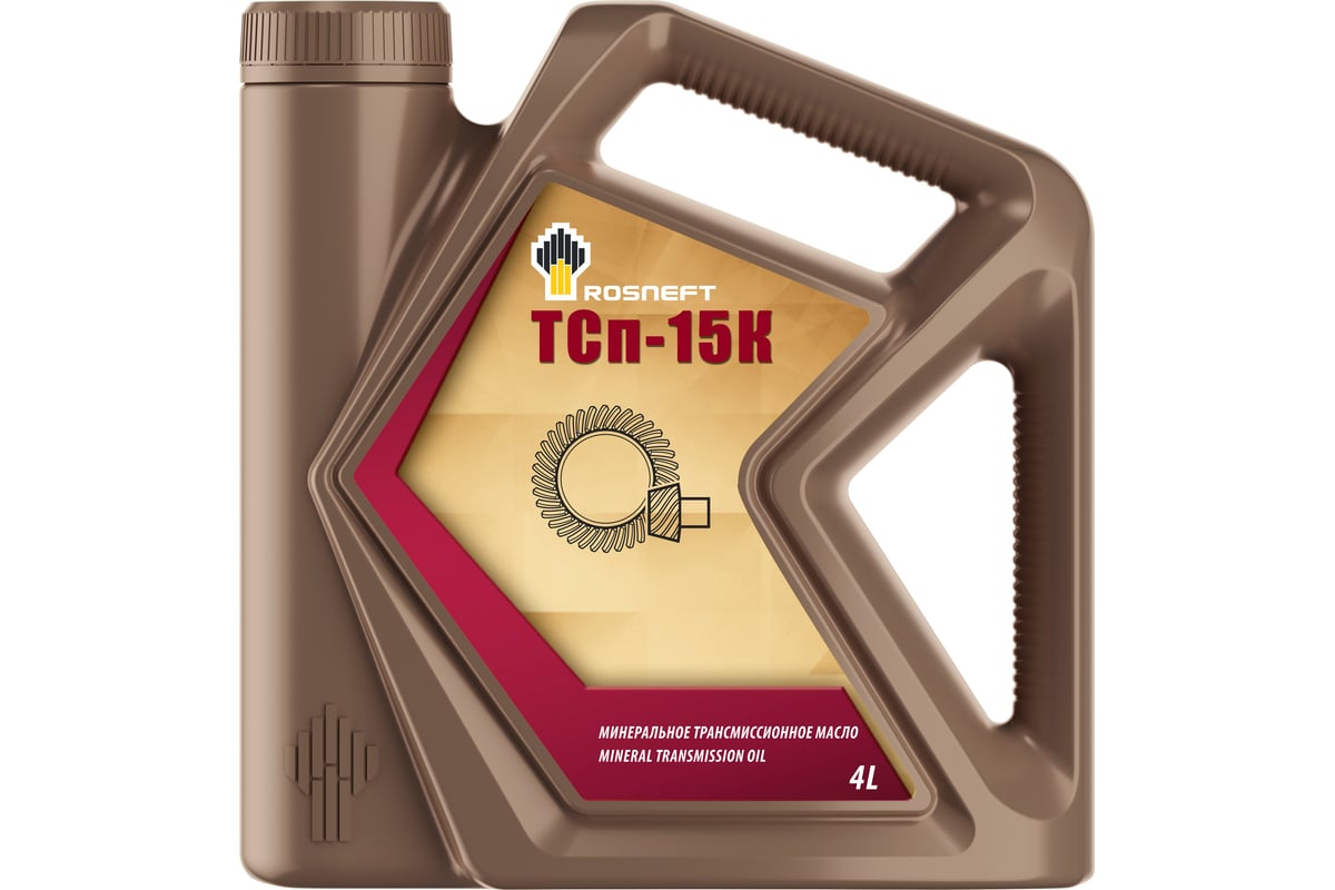 Трансмиссионное масло Роснефть ТСп-15К, канистра 4л 40828242 - выгодная .
