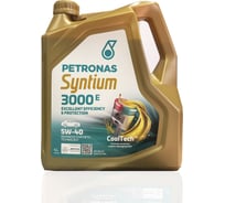 Синтетическое моторное масло Petronas SYNTIUM 3000 E, 5W40, 4 л 70134K1YEU