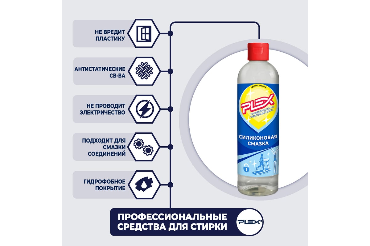 Силиконовая смазка PLEX 500 мл УТ000006119 - выгодная цена, отзывы ...