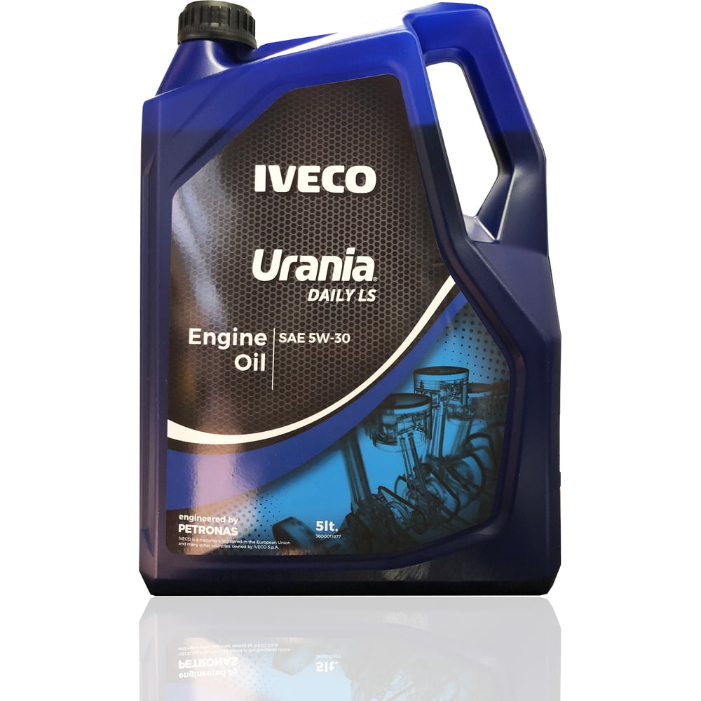 Моторное масло Petronas URANIA DAILY LS синтетическое, 5W30, 5 л ...