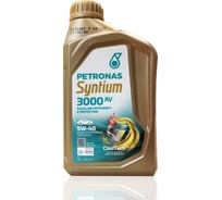 Моторное масло Petronas SYNTIUM 3000 AV синтетическое, 5W40, 1 л 18281619 70179E18EU 23282907