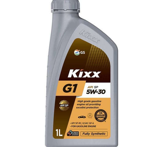 Синтетическое моторное масло KIXX G1 5W-30 API SP 1л L2153AL1E1 1