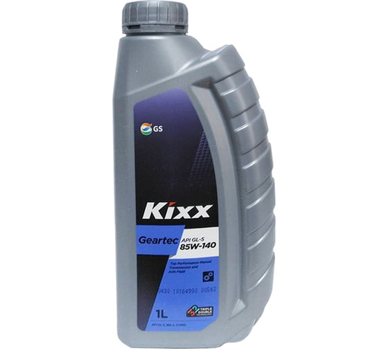 Полусинтетическое трансмиссионное масло KIXX GEARTEC GL-5 85W-140 1л ...