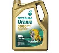 Синтетическое моторное масло Petronas URANIA 5000 LSE 10W-40, CI-4, API CI-4, ACEA E6, E7, JASO DH-2, 5 л 71711MK2EU