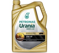 Синтетическое моторное масло Petronas URANIA 5000 LSE 10W-40, CI-4, API CI-4, ACEA E6, E7, JASO DH-2, 5 л 71711MK2EU