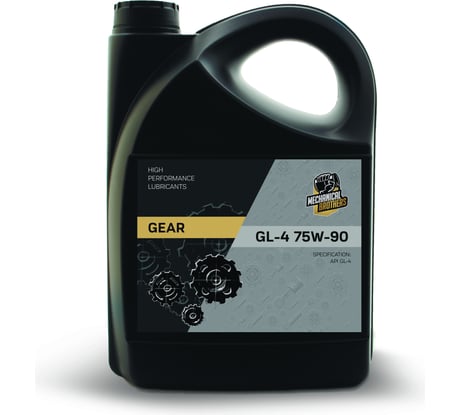 Трансмиссионное масло MECHANICAL BROTHERS GEAR GL-4 75W-90, 5 л 4673725541408