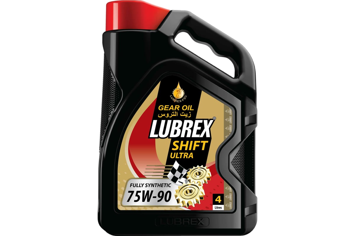 Синтетическое трансмиссионное масло LUBREX SHIFT ULTRA SAE 75W-90, 4 л .