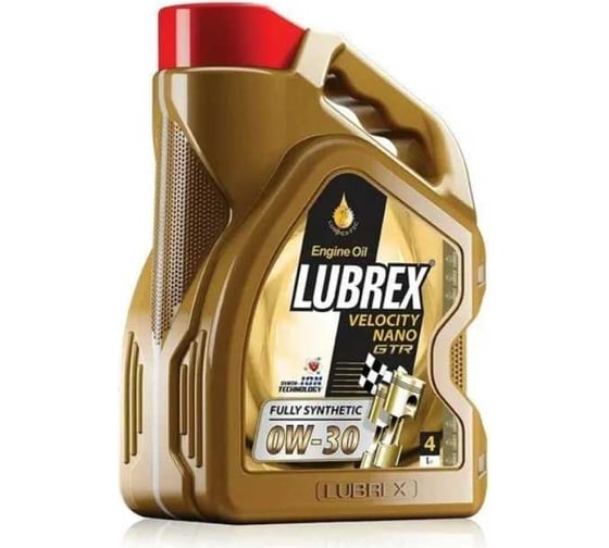 Синтетическое моторное масло LUBREX VELOCITY NANO FE 5W-30, 4л 124536