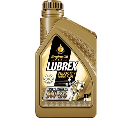 Синтетическое моторное масло LUBREX VELOCITY NANO PLUS 5W-30, 1л 865859