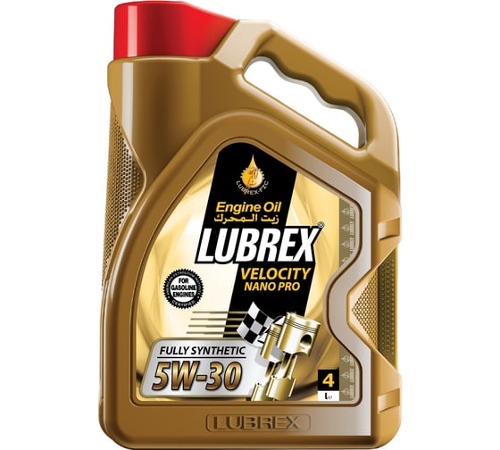 Моторное масло LUBREX VELOCITY NANO PRO 5W-30, 4л 869192 1