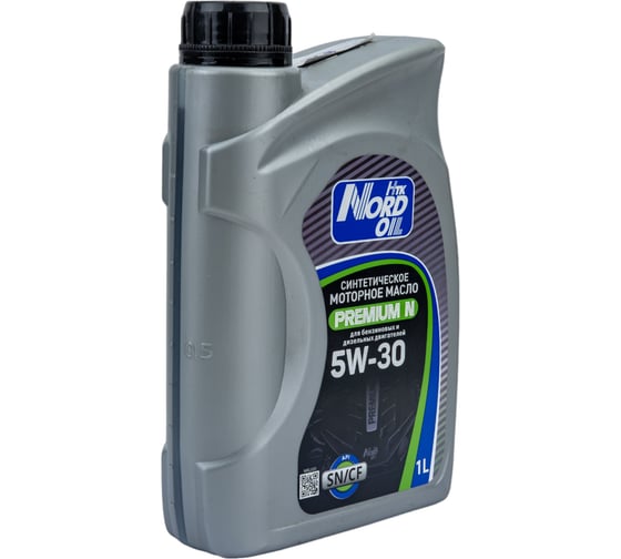 Моторное масло NORD OIL Premium N 5W-30 SN/CF 1л NRL005