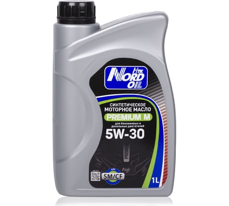 Моторное масло NORD OIL Premium М 5W-30 SM/CF, 1л NRL017