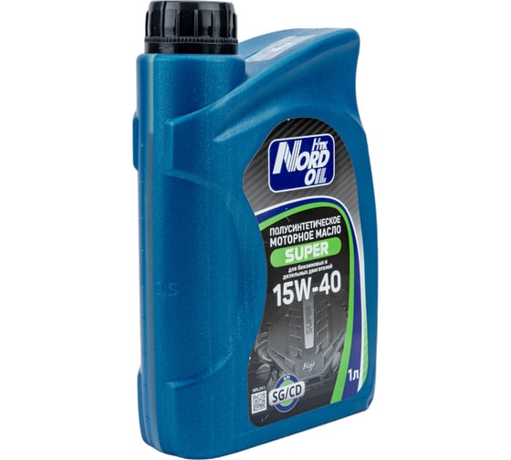 Моторное масло NORD OIL Super 15W-40 SG/CD, 1л NRL041