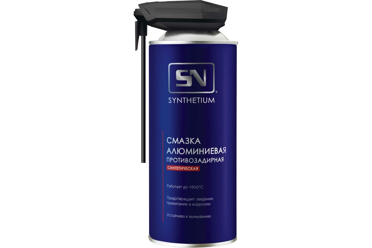 Алюминиевая смазка Astrohim SYNTHETIUM, аэрозоль cо смарт-распылителем ...