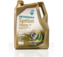 Синтетическое моторное масло Petronas SYNTIUM 7000 AV, 0W20, 5л 70410M12EU