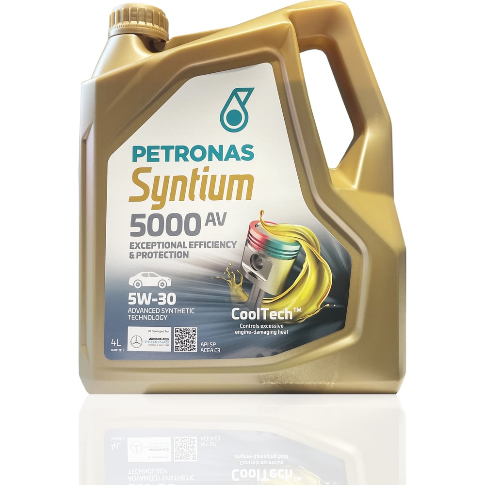 PETRONAS Моторное Масло Petronas Syntium 5000 Av 5w30 4l