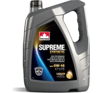 Моторное масло PETRO-CANADA SUPREME SYNTHETIC 0W-16 5л MOSYN16C20 21950308