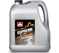 Моторное масло PETRO-CANADA SUPREME C3-Х SYNTHETIC 5W-30 4л MOSNX53C16
