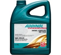 Моторное минеральное масло Addinol DIESEL LONGLIFE MD 1548, 4 л 4014766250803