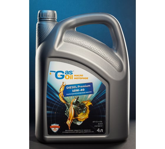 Моторное масло Gas&Oil 10W-40 Diesel Premium 4603789176346 1