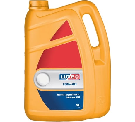 Моторное масло LUXE S 10w40, полусинтетическое, 5 л 116