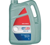 Моторное масло LUXE M 10w40, молибден, полусинтетическое, 5 л 113