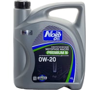 Моторное масло NORD OIL Premium N 0W-20 SN/CF 4л NRL102