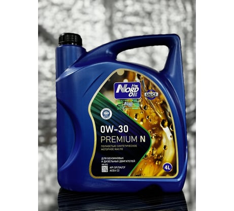 Моторное масло NORD OIL Premium N 0W-30 SN/CF 4 л NRL092